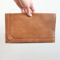 Vintage Brown Clutch Bag | Etsy (US)