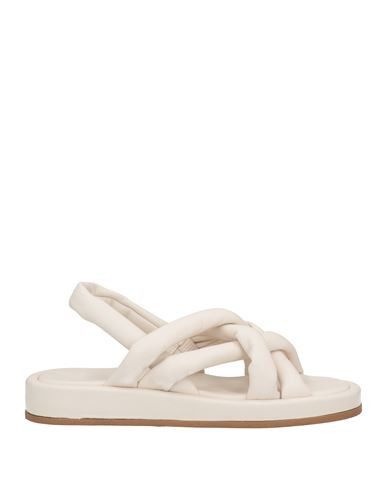 Inuovo Woman Sandals Ivory Size 11 Soft Leather | YOOX (US)