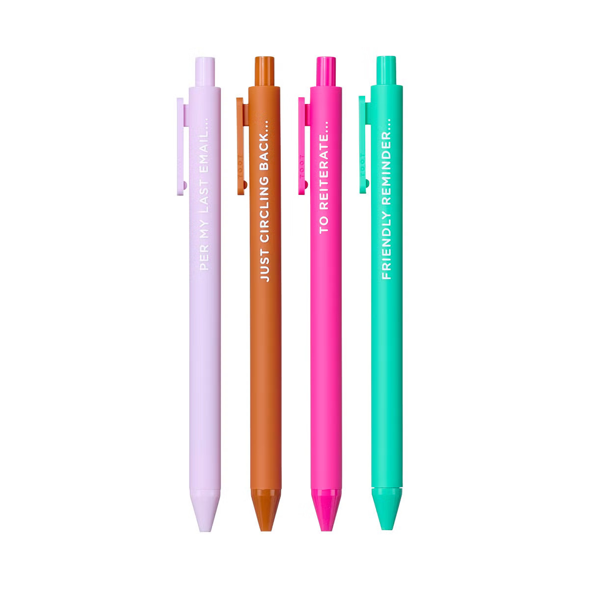 Funny Office Pens Pkg/4 | The Container Store