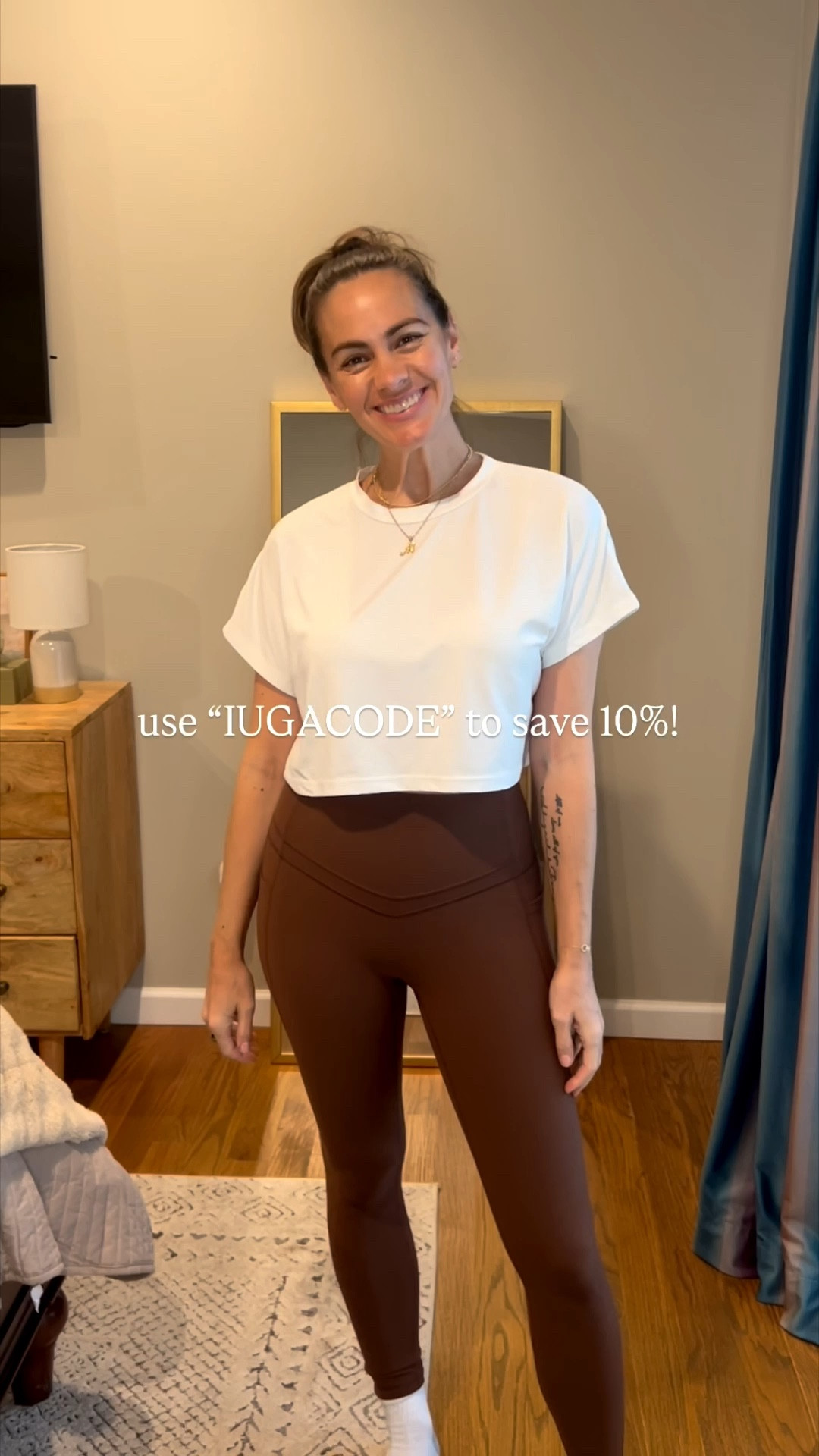 Compression leggings with tummy control and butt lift - use code “IUGACODE” to save 10%!

#LTKActive