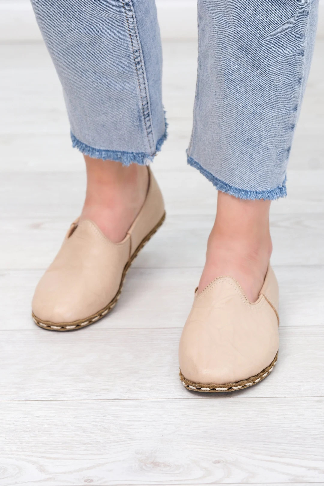 Handmade Leather Barefoot Shoes | Women Grounding Sandals | Natural Earth Connection | Gift for H... | Etsy (US)