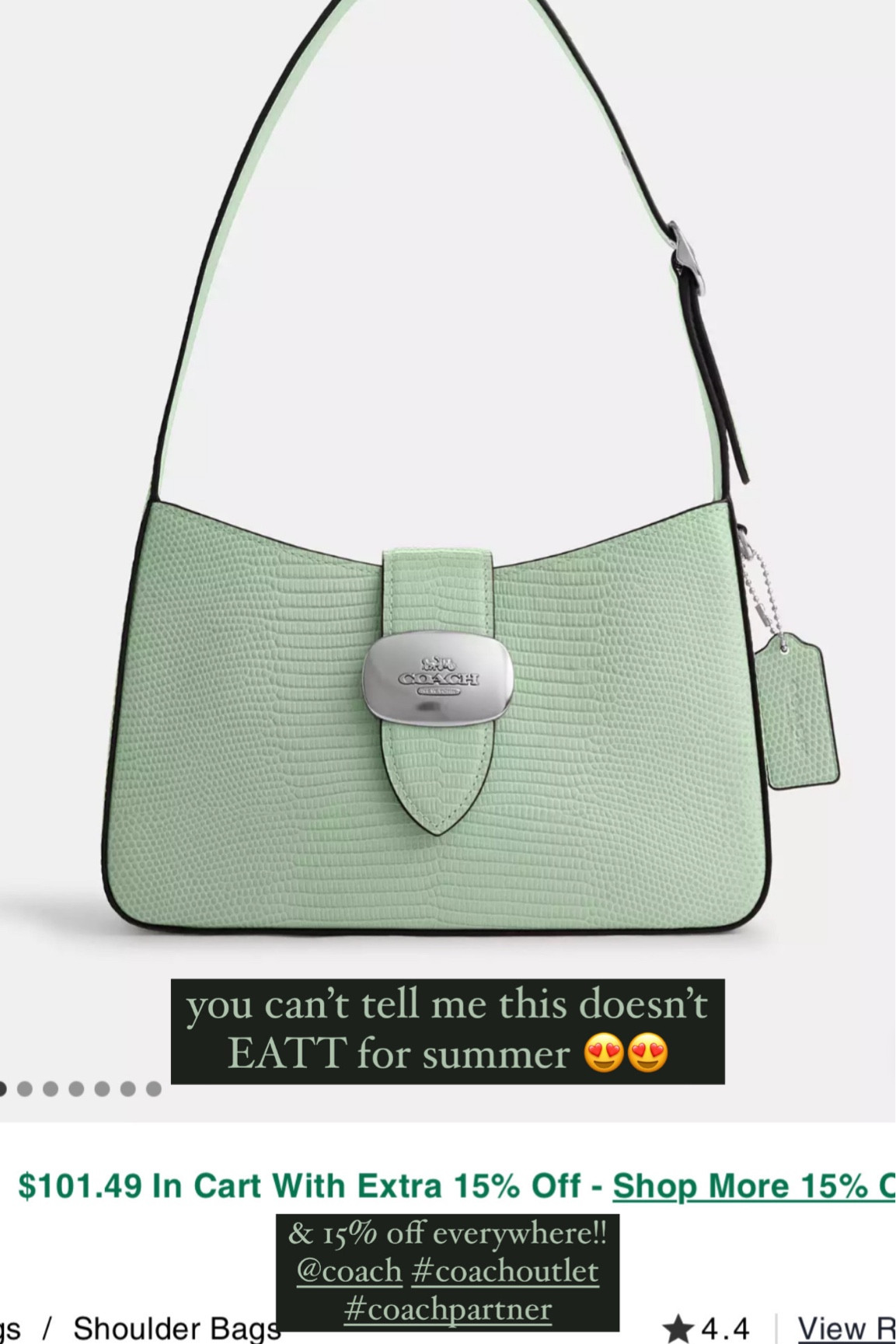 bags are an essential for my vacations and I’m obsessed with these @coach bags right now & they’re on sale for the 4th of July!! 🏷️🫶🏼 #coachoutlet #coachpartner