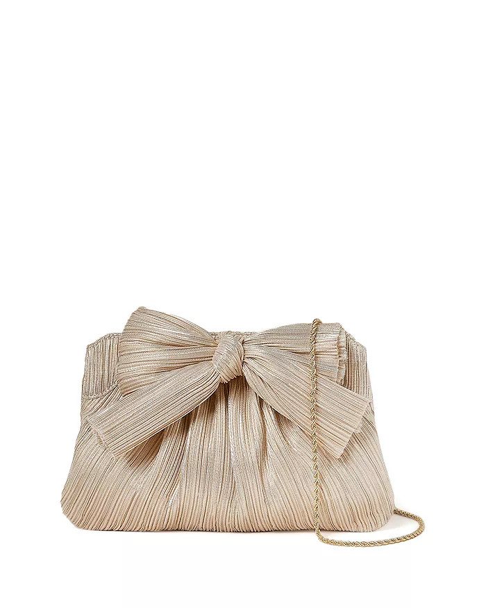 Rayne Small Pleated Bow Frame Clutch | Bloomingdale's (US)
