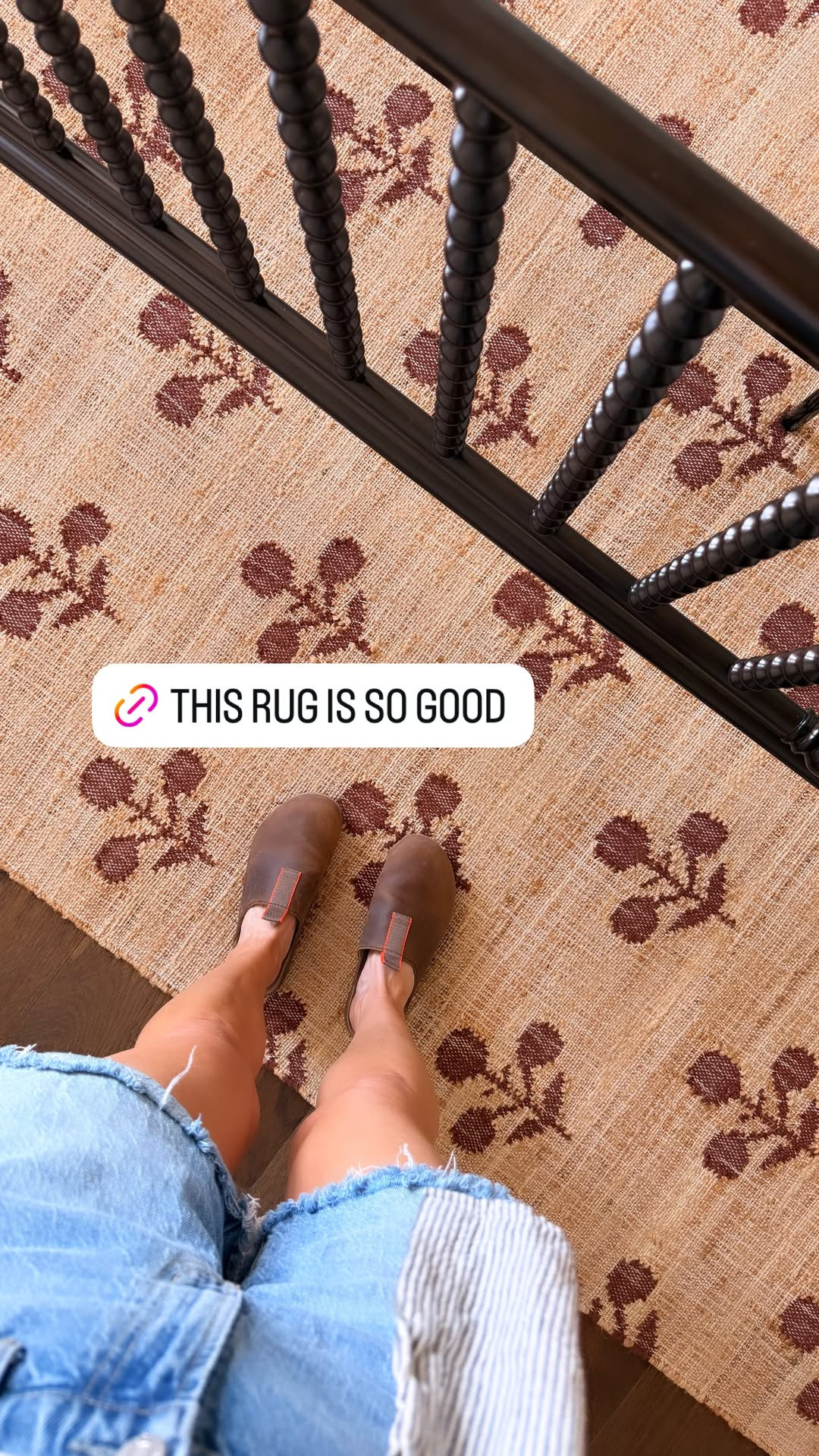 How gorgeous is this orchard floral flatweave rug? Just put this in o0ur home and it comes in other colors! Also, sharing my shoes I've been getting questions about! 

 #LTKSeasonal #LTKHome