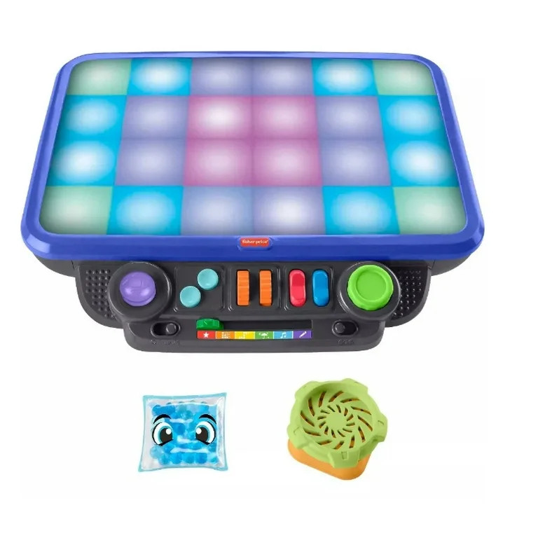 Fisher-Price Sensory Bright Light Station Electronic Learning Activity Table | Walmart (US)