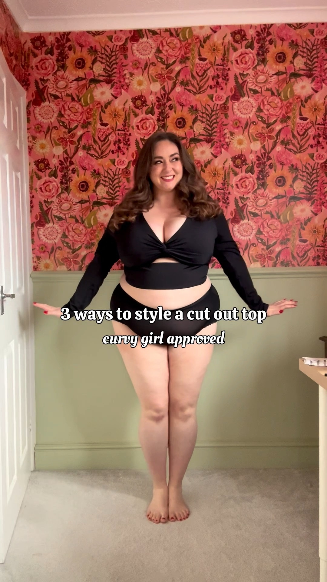 Cut out tops are for curvy girlies too 🖤

#LTKpartywear #LTKplussize #LTKcurves