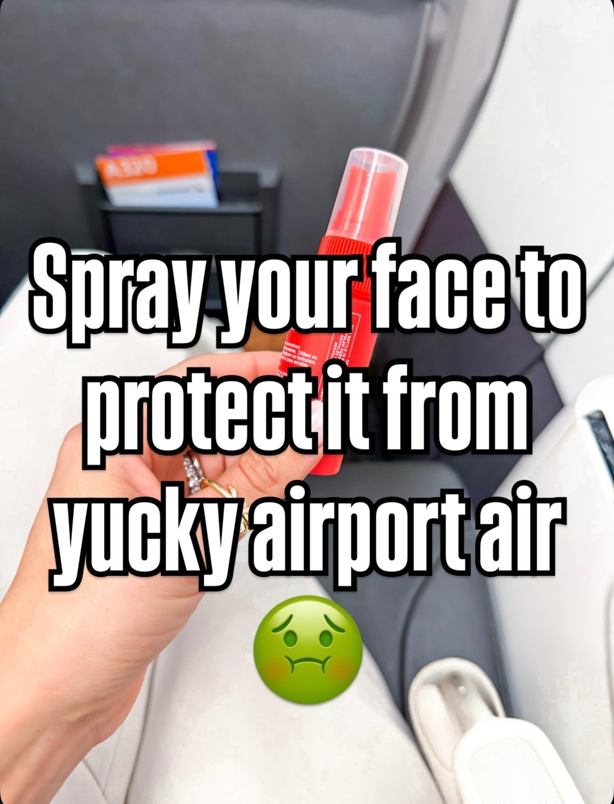 My travel essentials! My travel must-haves. Travel favorites. Spray your face with this on the plane to protect it from yucky airport air. It will reduced inflammation and strengthen your skin barrier. Hold 6-8 inches from your face and spray!

#LTKselfcare #LTKBeauty #LTKTravel