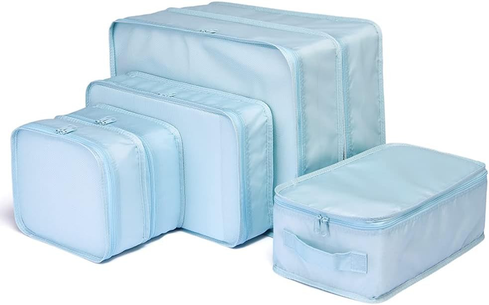 JJ POWER Travel Packing Cubes, Luggage Organizers with Shoe Bag | Amazon (US)