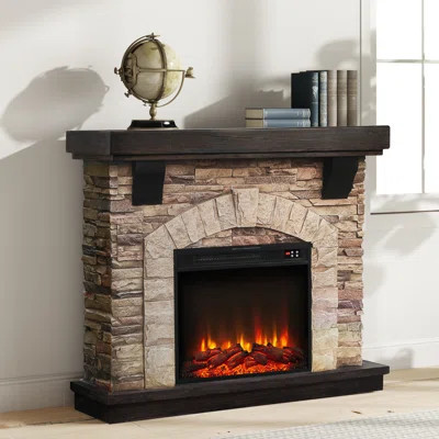 Troy 45'' W Electric Fireplace | Wayfair North America