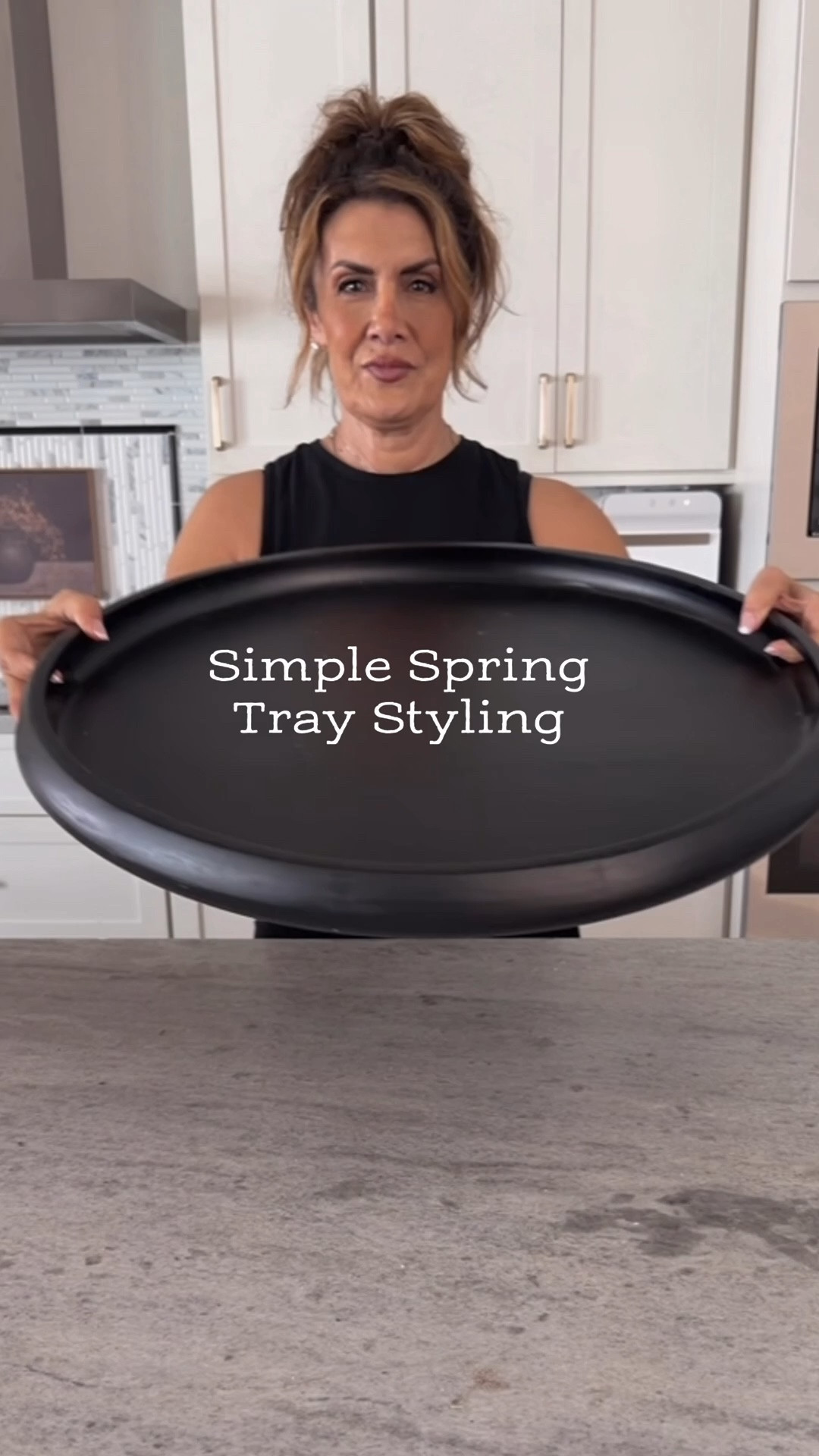 Spring Tray Styling
Round black tray, faux pear stems, brown glass vase, marble catch all, transitional home, modern decor, amazon find, amazon home, target home decor, mcgee and co, studio mcgee, amazon must have, pottery. barn, Walmart finds, affordable decor, home styling, budget friendly, accessories, neutral decor, home finds, new arrival, coming soon, sale alert, high end look for less, Amazon favorites, Target finds, cozy, modern, earthy, transitional, luxe, romantic, home decor, budget friendly decor #amazonhome




#LTKHome #LTKSeasonal
