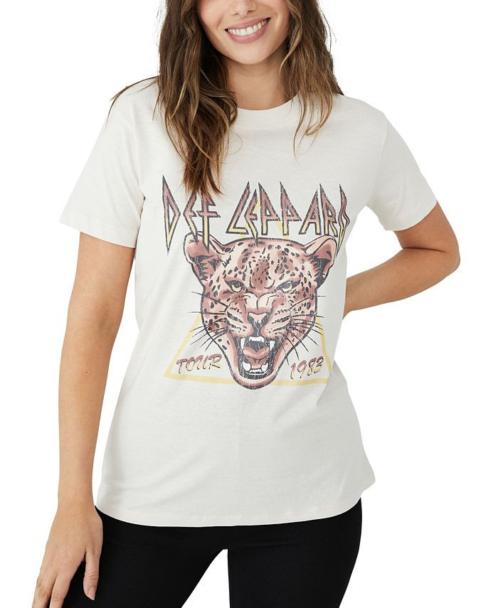 COTTON ON Women's Classic Band T-shirt & Reviews - Tops - Juniors - Macy's | Macys (US)