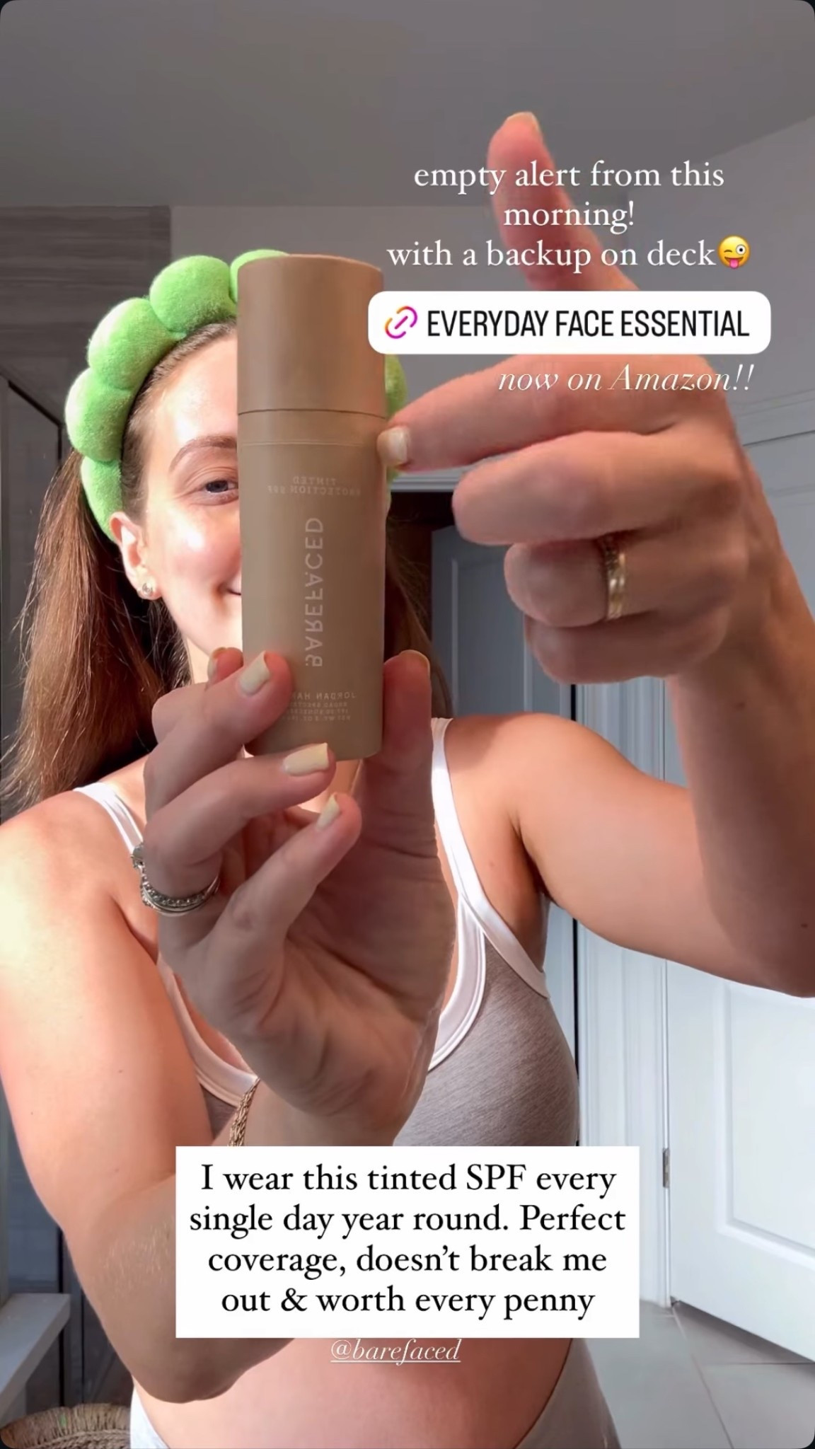 Tinted SPF I wear every day year round

#LTKBeauty