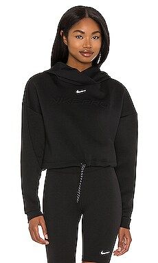 Nike NP Clean Fleece Hoodie in Black from Revolve.com | Revolve Clothing (Global)
