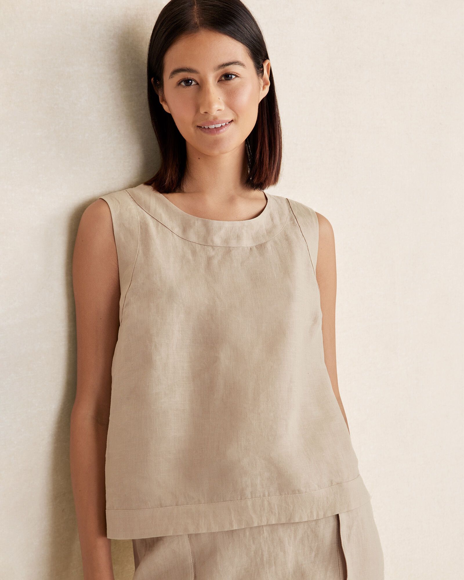 Linen Sleeveless Top | Haven Well Within