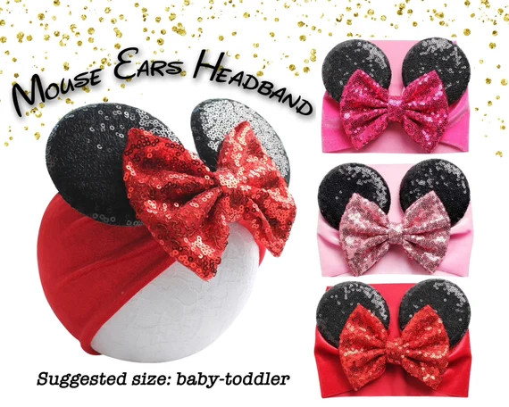 Minnie mouse ears Disney ears baby minnie mouse ears Minnie | Etsy | Etsy (US)
