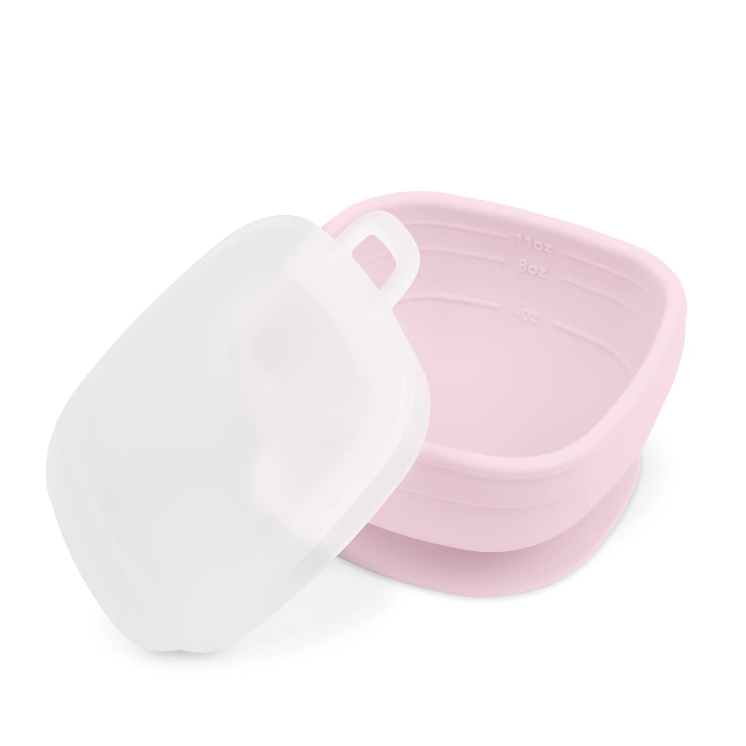 11 oz. Silicone Suction Bowl with Press In Lid | Re-Play