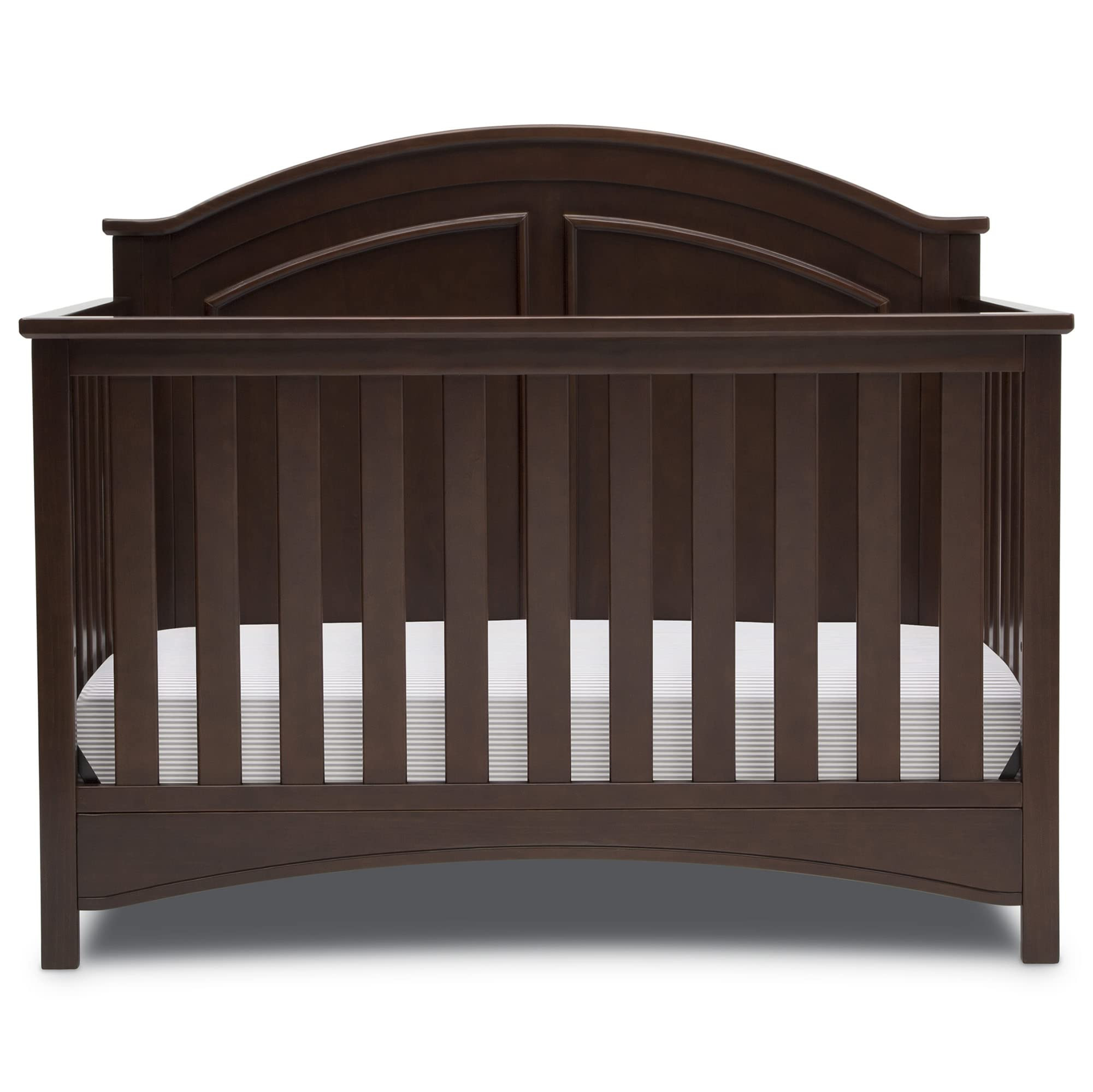 Delta Children Perry 6-in-1 Convertible Crib - Greenguard Gold Certified, Walnut Espresso | Amazon (US)