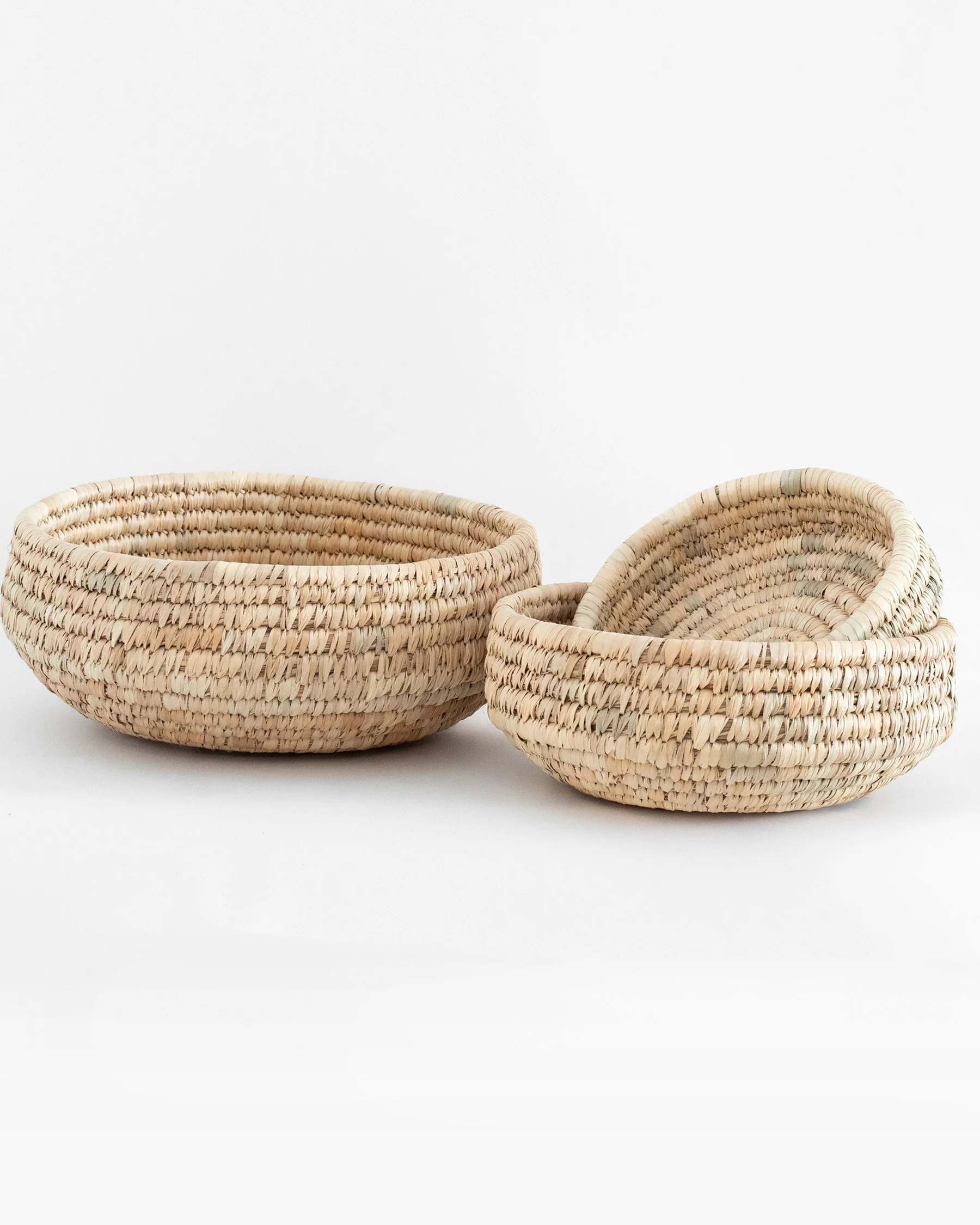 Grass & Date Leaf Baskets | The Vintage Rug Shop