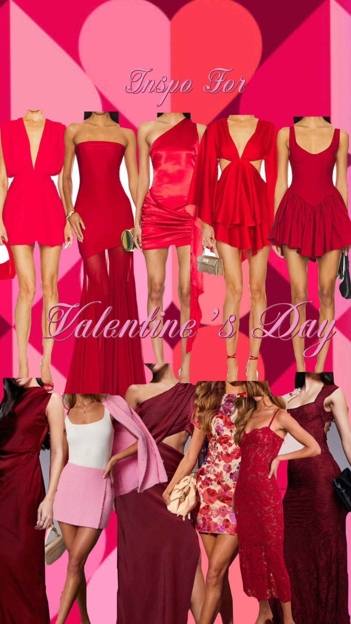Valentine’s Day Looks Unlocked 🩷 Are you thinking glam and a night out or cozy night in? If it’s the glam you’re going for, I have the looks for you. VICI and Revolve have delivered  ❤️

#LTKValentine #LTKSeasonal #LTKootd
