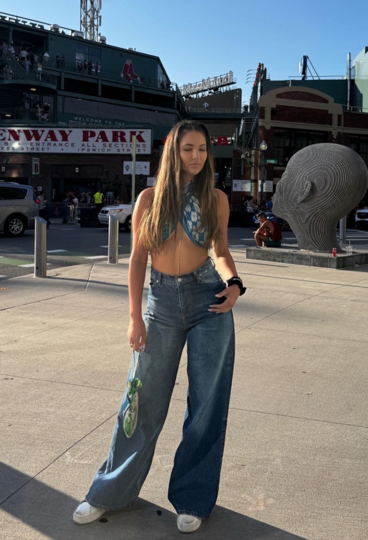 wide leg jeans and crop top outfit for New York! 🏙️

#LTKFindsUnder100 #LTKStyleTip