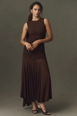 Bardot Alverie Mesh Maxi Dress | Anthropologie (US)