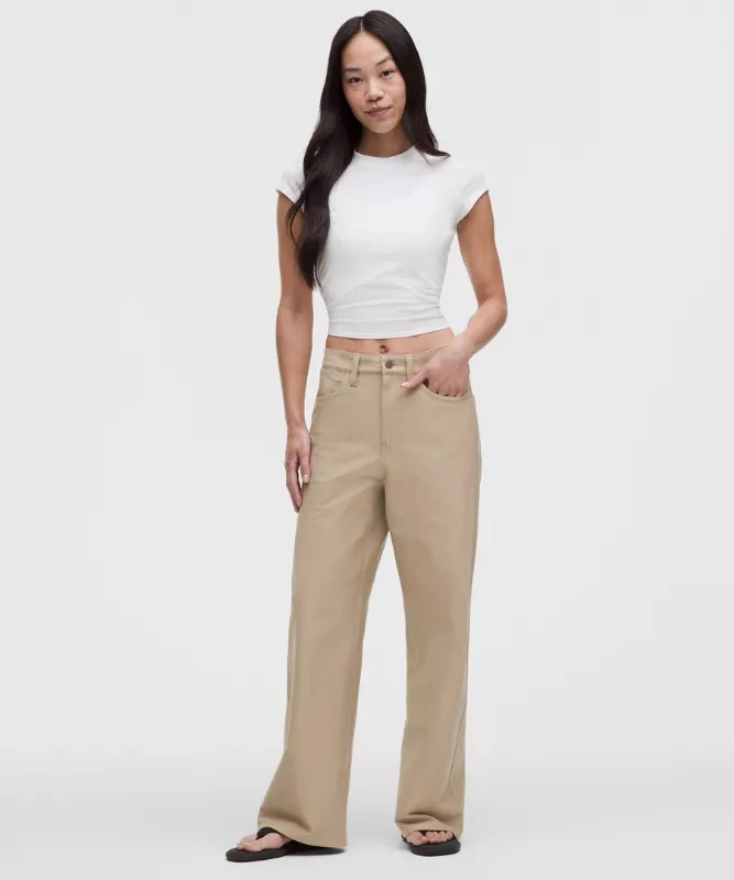 EasyFive Mid-Rise Classic-Wide Pants *Asia Fit | lululemon (AU)
