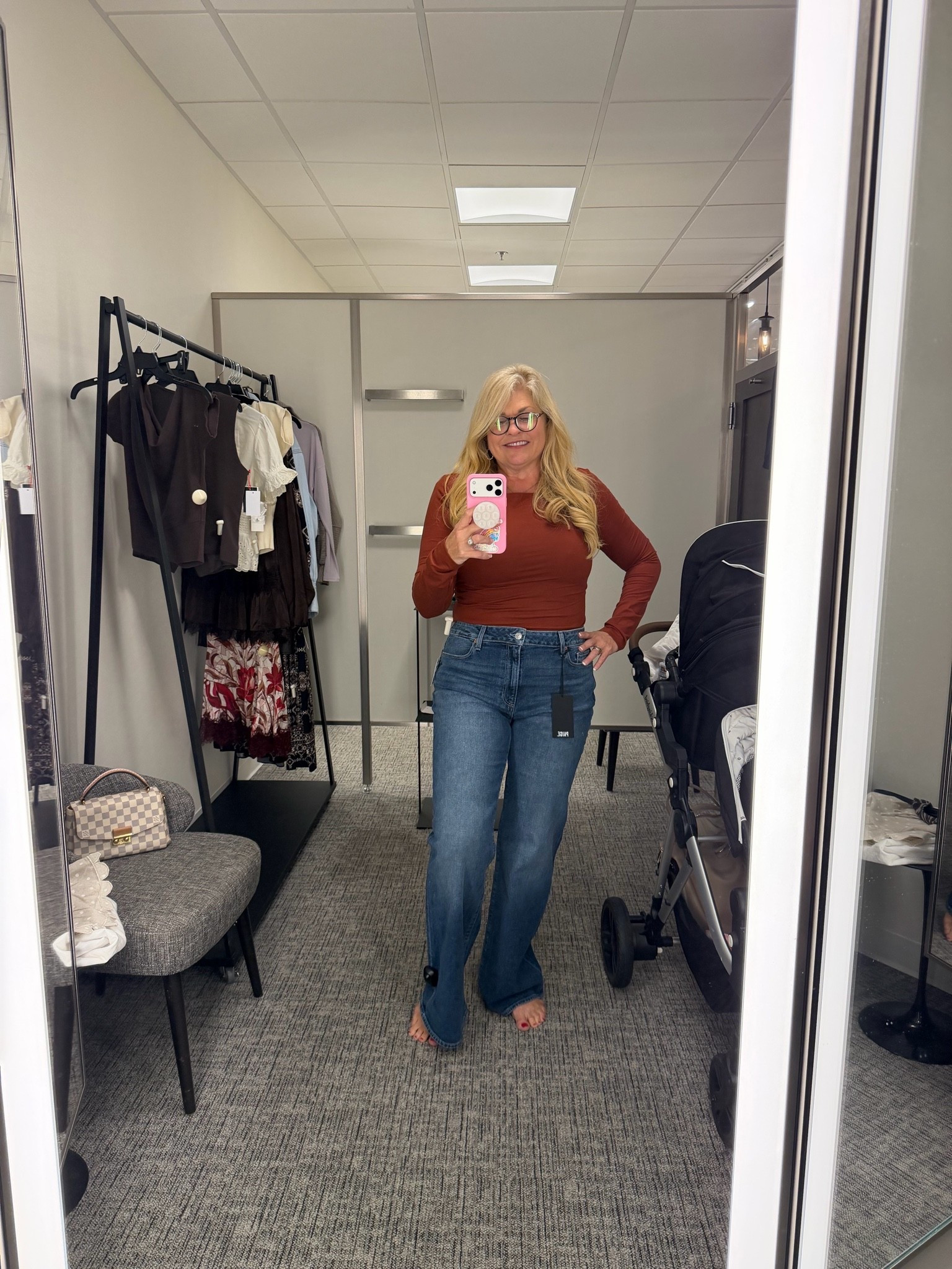 okay gigi 😍 she went home with this whole outfit! (wearing size XL in the top & size 32 in jeans)

nsale, nordstrom sale, women over 50, denim on sale

#LTKSaleAlert #LTKOver40 #LTKootd