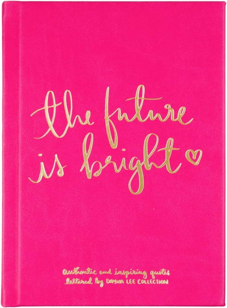 Eccolo Inspirational Quote Journal for Women, Hardcover Notebook, Faux Leather, Lay Flat Notebook... | Amazon (US)
