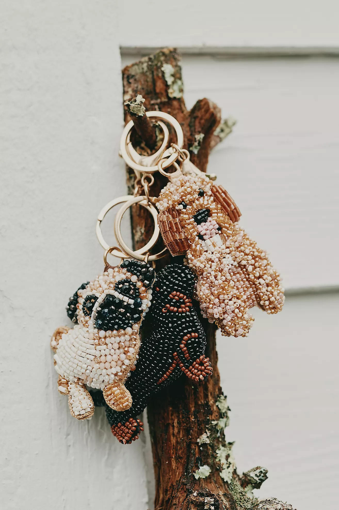 Beaded Dog Bag Charm | Anthropologie (US)