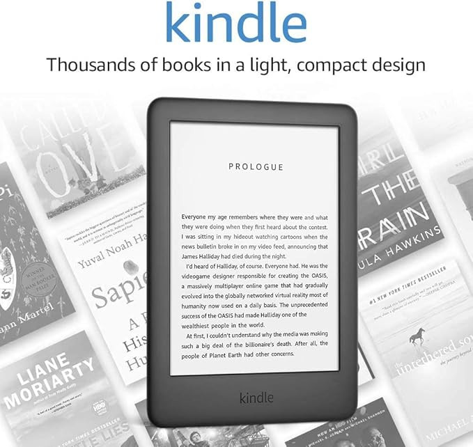 Kindle - With a Built-in Front Light - Black | Amazon (US)