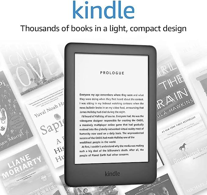 Kindle - With a Built-in Front Light - Black | Amazon (US)