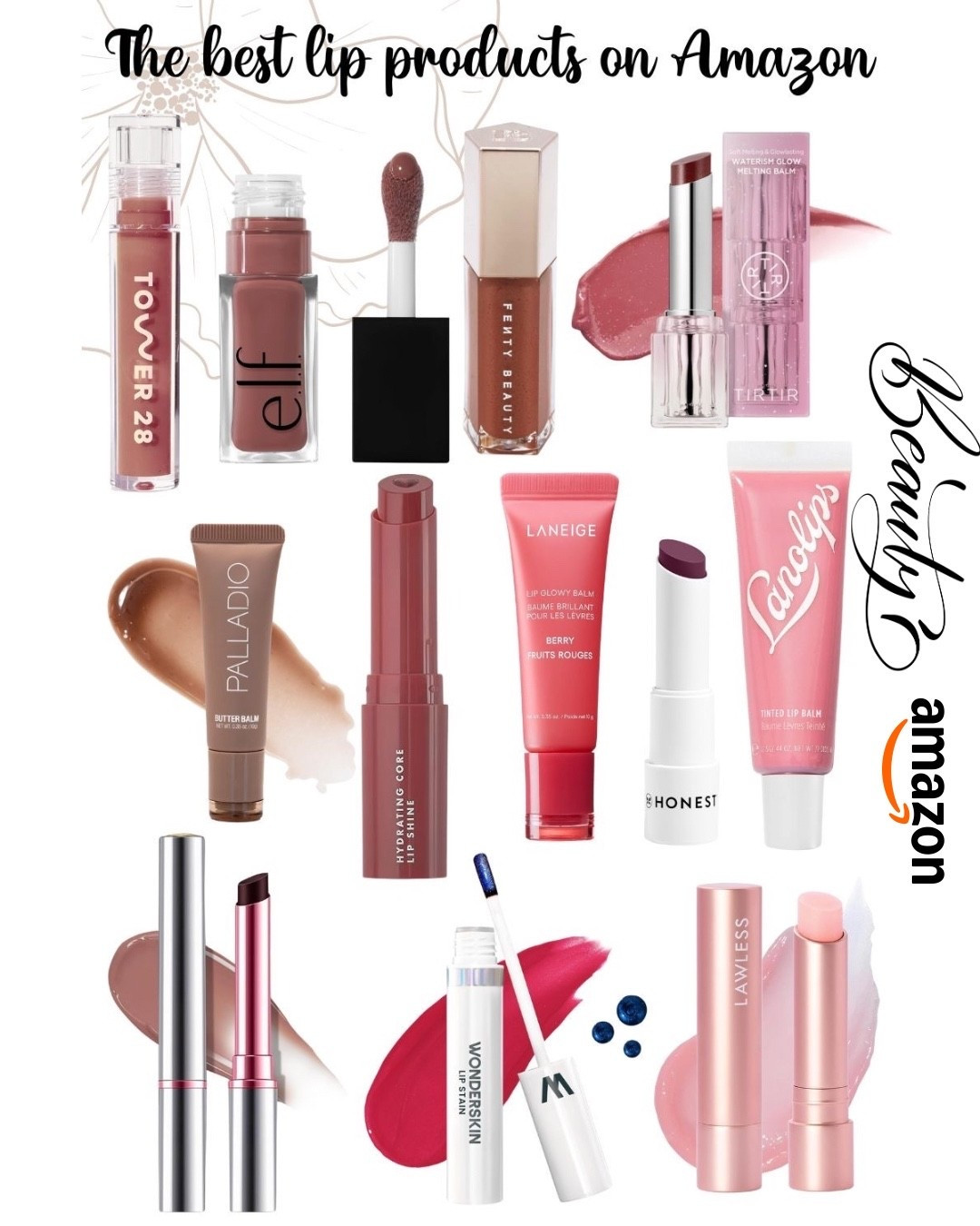 Discover the ultimate lip collection featuring viral brands like Tower 28, Laneige, and e.l.f. Shop these top-rated Amazon beauty essentials for the perfect pout.
#LTKbeauty #LTKunder25 #LTKshopper #AmazonBeauty #AmazonFinds #LipCare #BeautyMustHaves #MakeupHaul