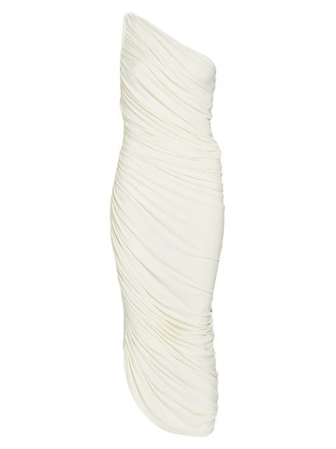 Diana Ruched One-Shoulder Gown | Saks Fifth Avenue