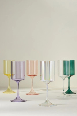 Morgan Wine Glasses, Set of 4 | Anthropologie (US)