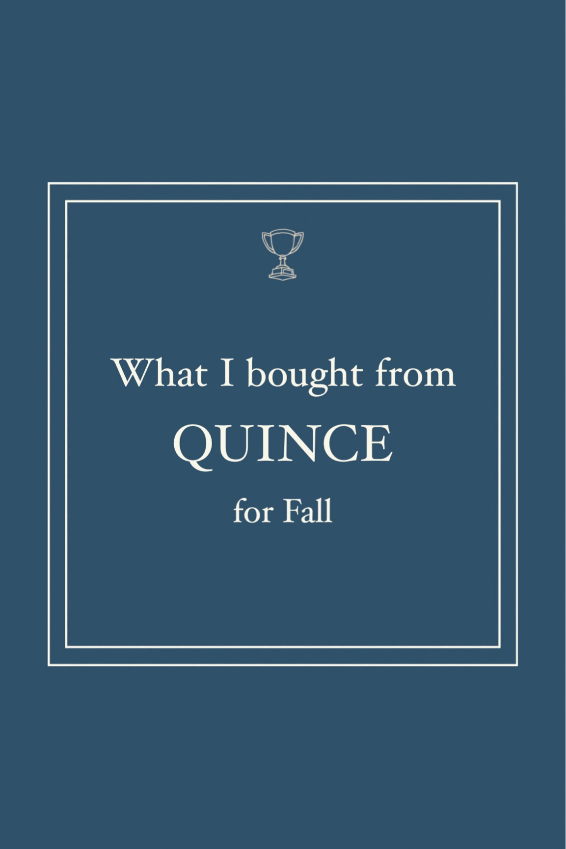 What I bought from Quince for Fall plus some items I already own and love:

Bought for fall:
- navy blue linen dress (runs big, size down)
- distressed denim chambray shirt dress (runs big, size down)
- boyfriend sweater (size up for a more oversized look)
- striped crew neck sweater 

Already own and love:
- cashmere crew necks (I have two already!) TTS
- Mongolian cashmere skirt (a favorite from last year!) 

#LTKSeasonal