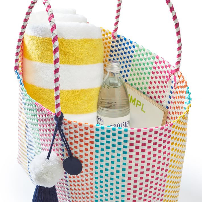 Sayulita Woven Beach Tote | Mark and Graham