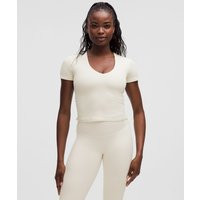 All It Takes Ribbed Nulu V-Neck T-Shirt | Lululemon (US)