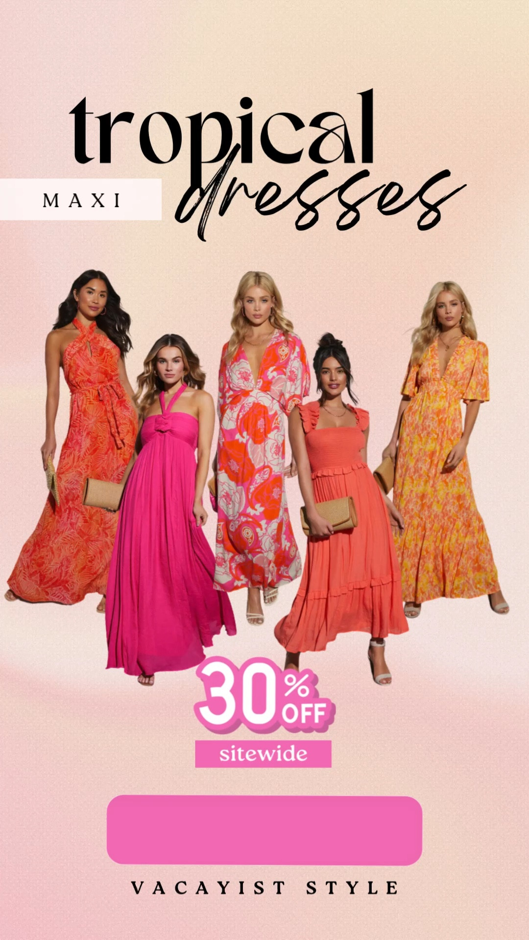 VICI ✿ 30% off sitewide + these gorg tropical maxi dresses during the LTK Spring Sale ✿ perfect to pack on your next beach vacation

#LTKSpringSale #LTKtravel #LTKfindsunder100