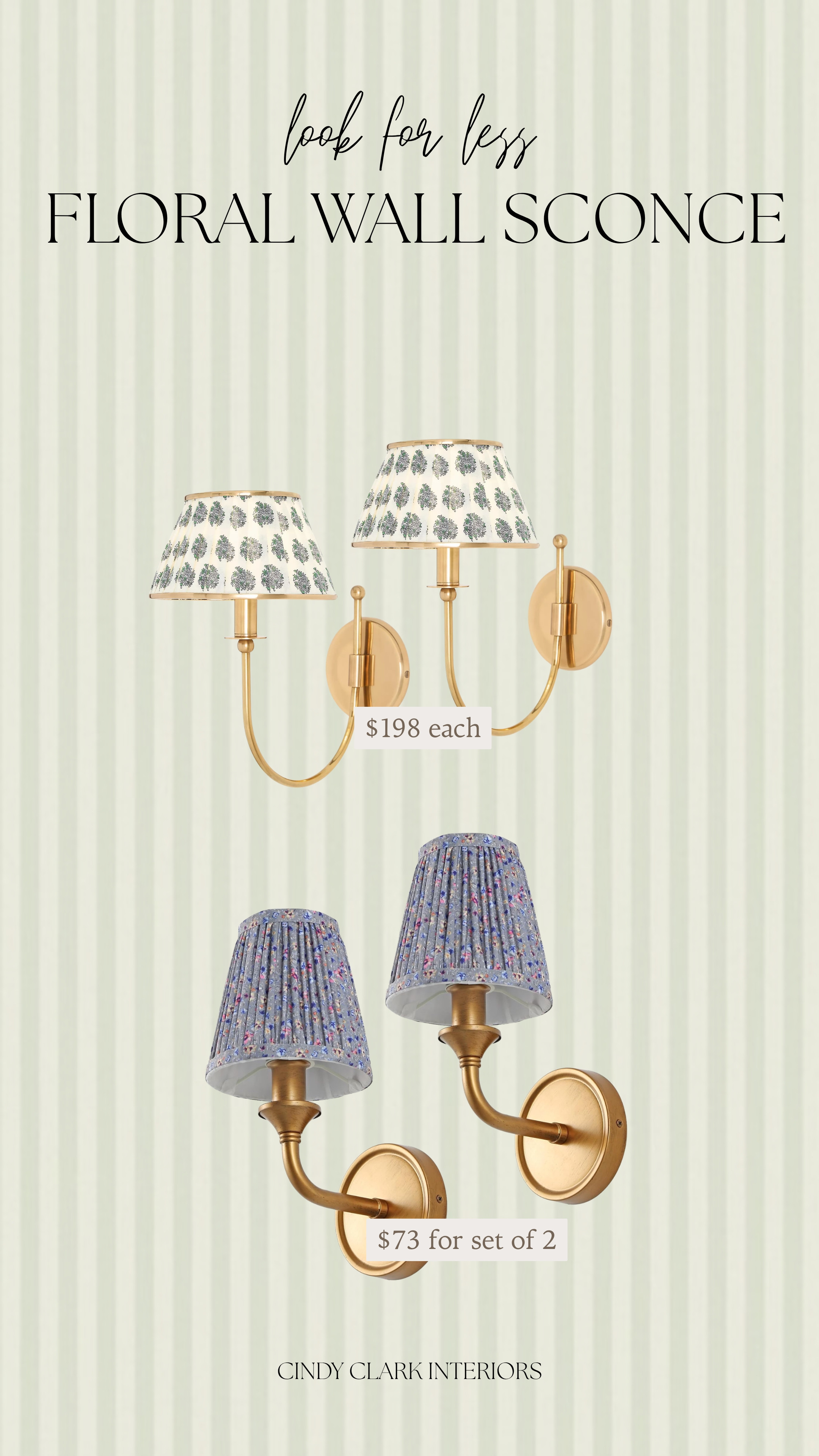 This look for less option is amazing! Floral sconces add such a beautiful touch to a room!

 

 #LTKmomlife #LTKOver40 #LTKHome