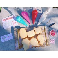 Valentine's Diy Cookie Decorating Kit 18 Vanilla Cookies, Frosting & Sprinkles | Etsy (US)