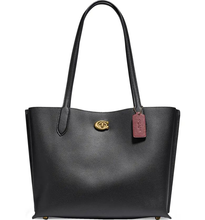 COACH Willow Leather Tote | Nordstrom | Nordstrom