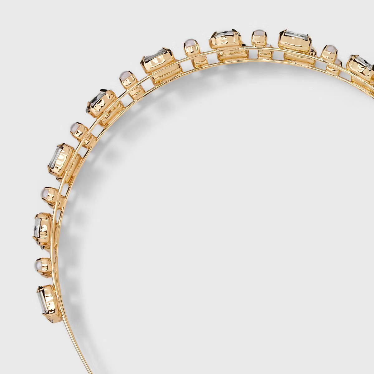 Two Row Stone Headband - A New Day™ Gold | Target
