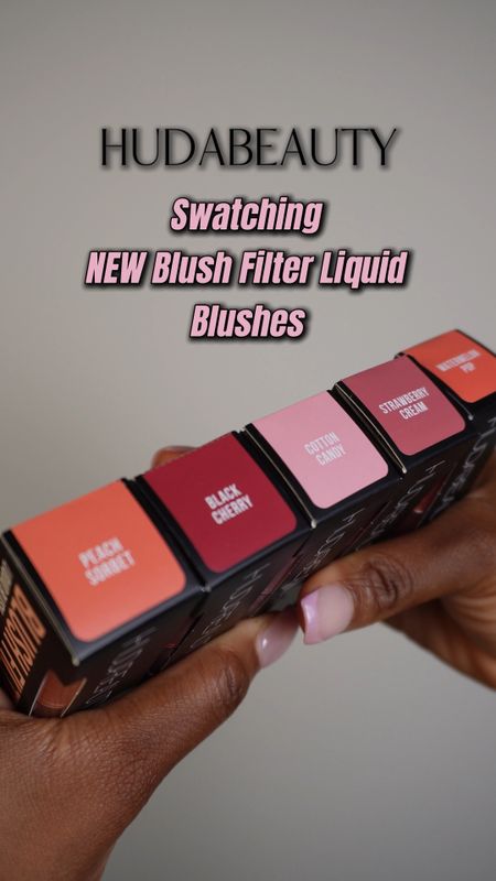 Swatching NEW Blush Filter Liquid Blushes! 

#LTKBeauty #LTKVideo