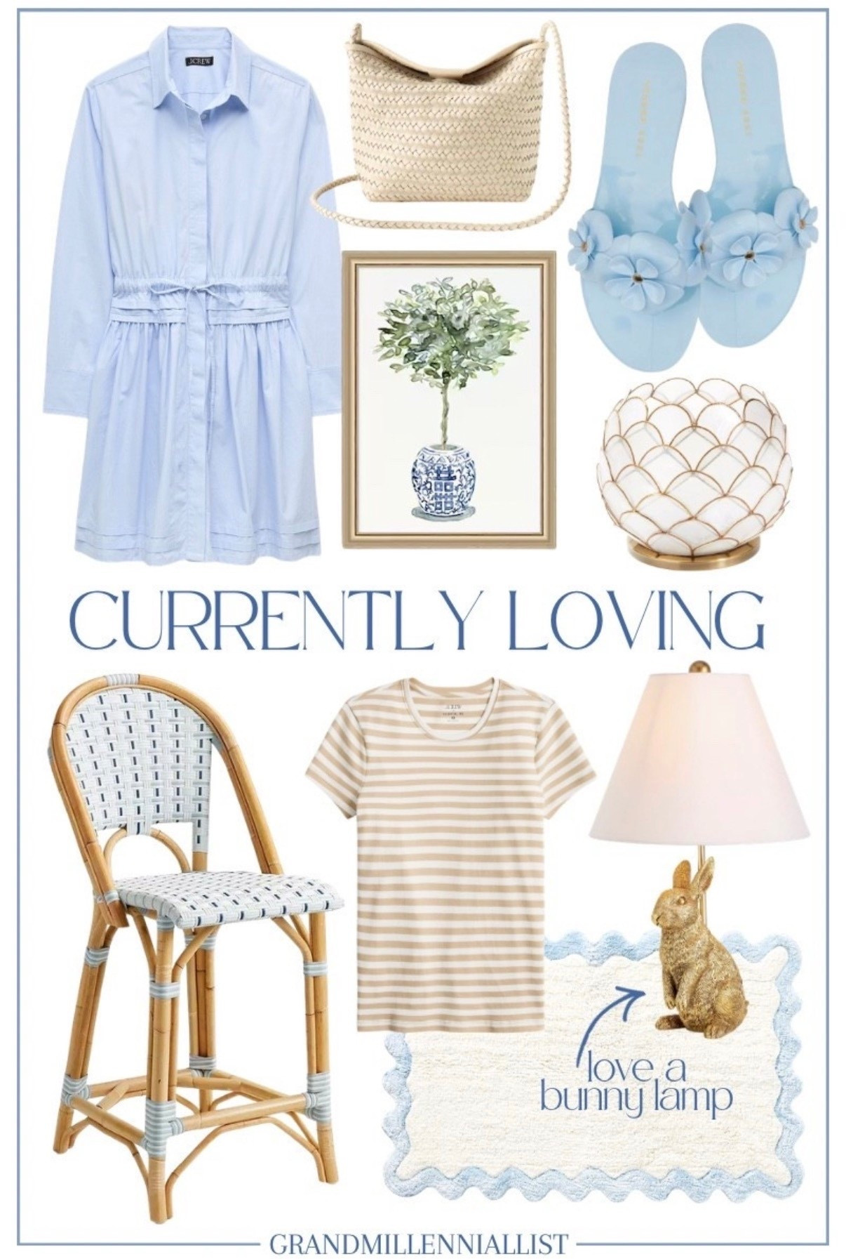 Currently Loving!

Coastal Home | Grandmillennial | Southern home style | Easter ideas | Spring trends | Vacation outfits | Sandals for Summer | Wall art to elevate your space 

#LTKSeasonal #LTKHome