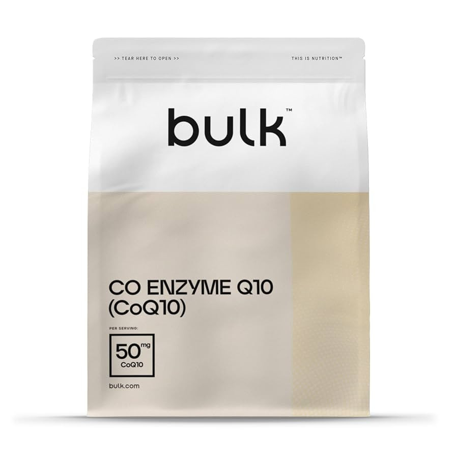 Bulk Co Enzyme Q10 (CoQ10) Powder, Supplement, 50 g, 1000 Servings, Packaging May Vary | Amazon (UK)