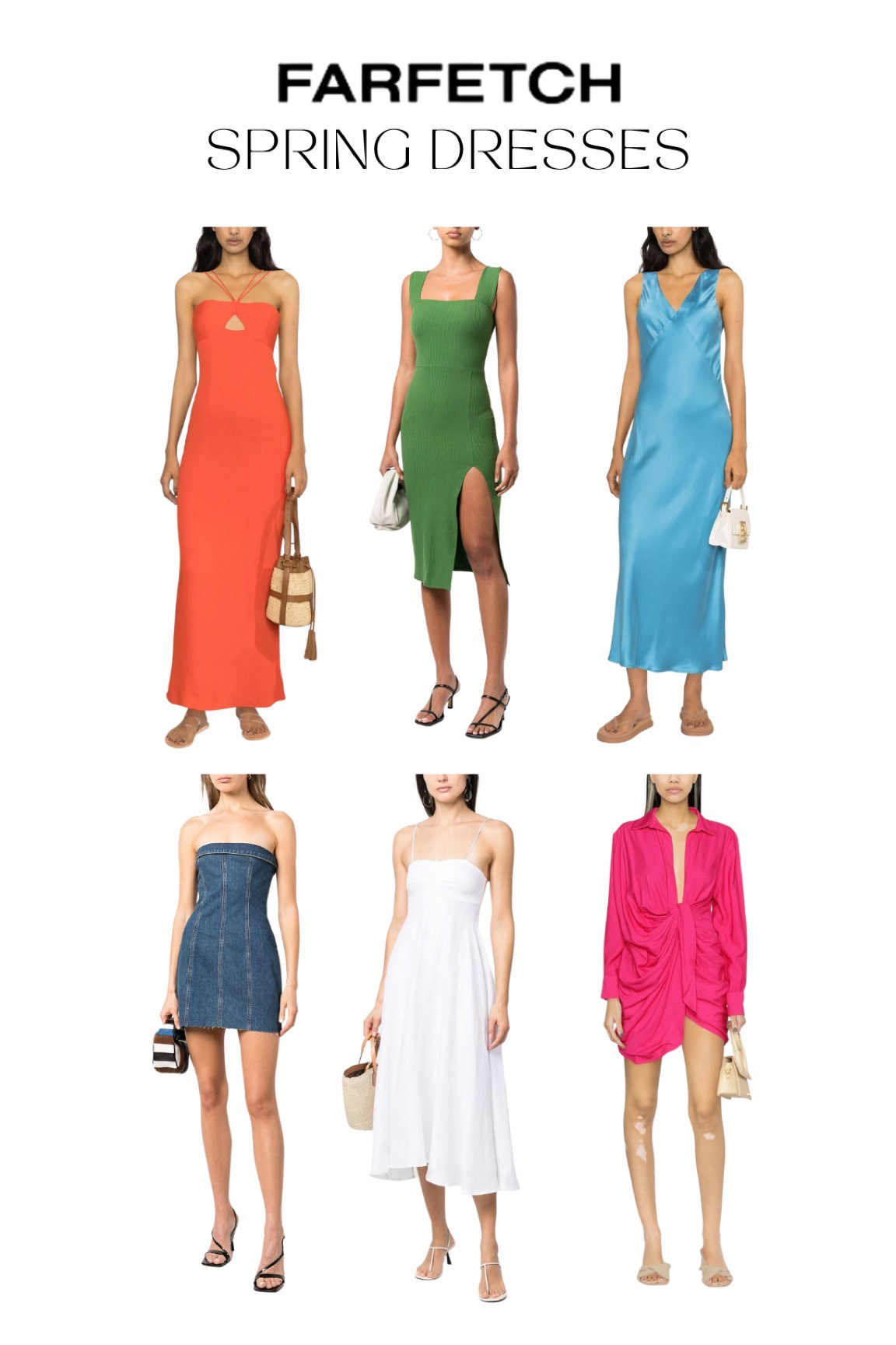 Spring Dresses from Farfetch. Use CODE 10PAUJ for
10% OFF on full-price items.


#LTKwedding #LTKtravel #LTKfit