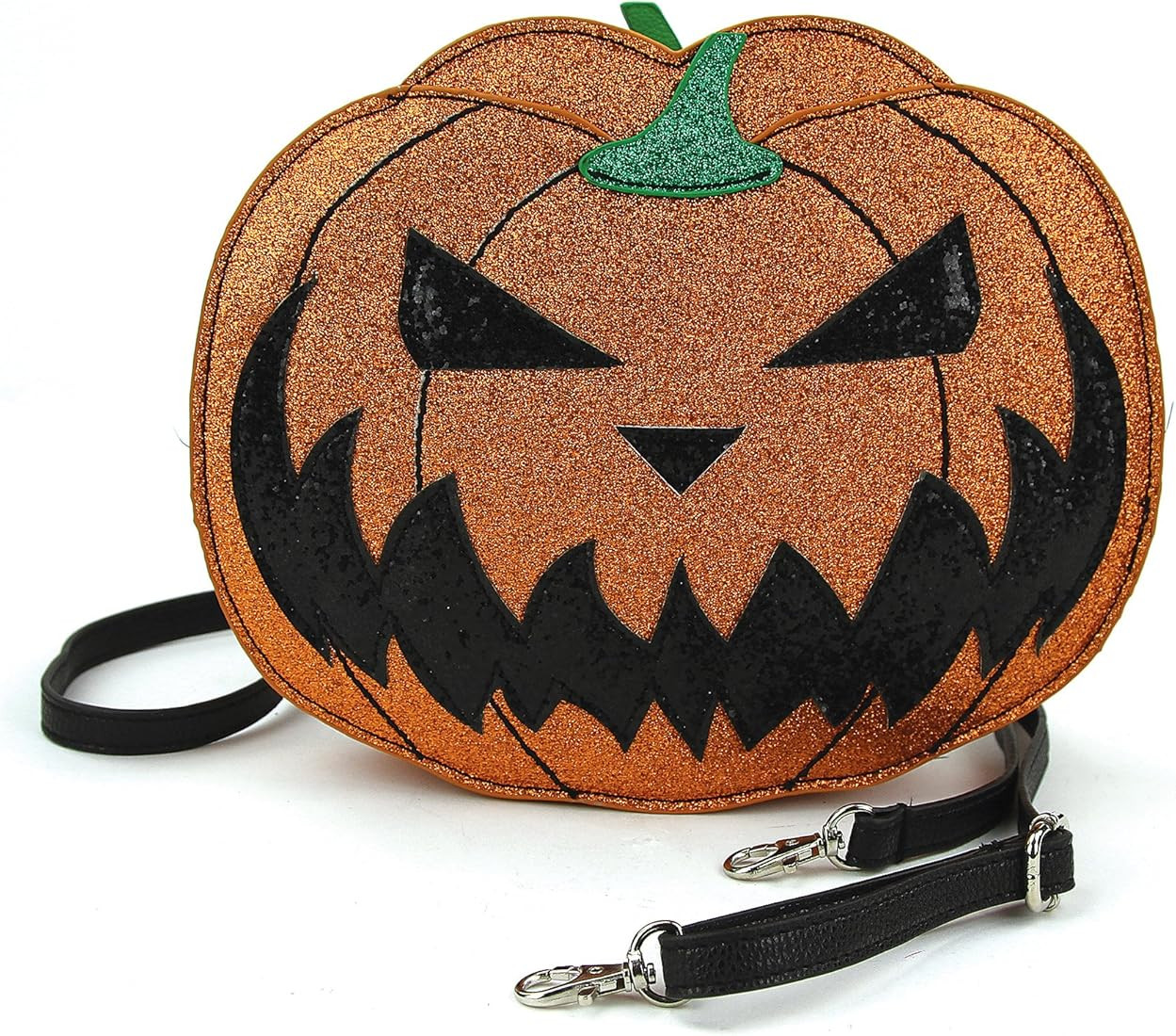 Sleepyville Critters - Two Faced Jack O Lantern Crossbody Bag | Amazon (US)