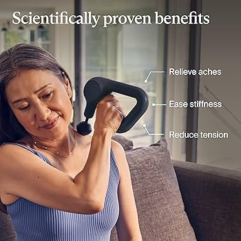 TheraGun Therabody Relief - Quiet Deep Tissue Therapy Massage Gun - Bluetooth Enabled, Electric P... | Amazon (US)