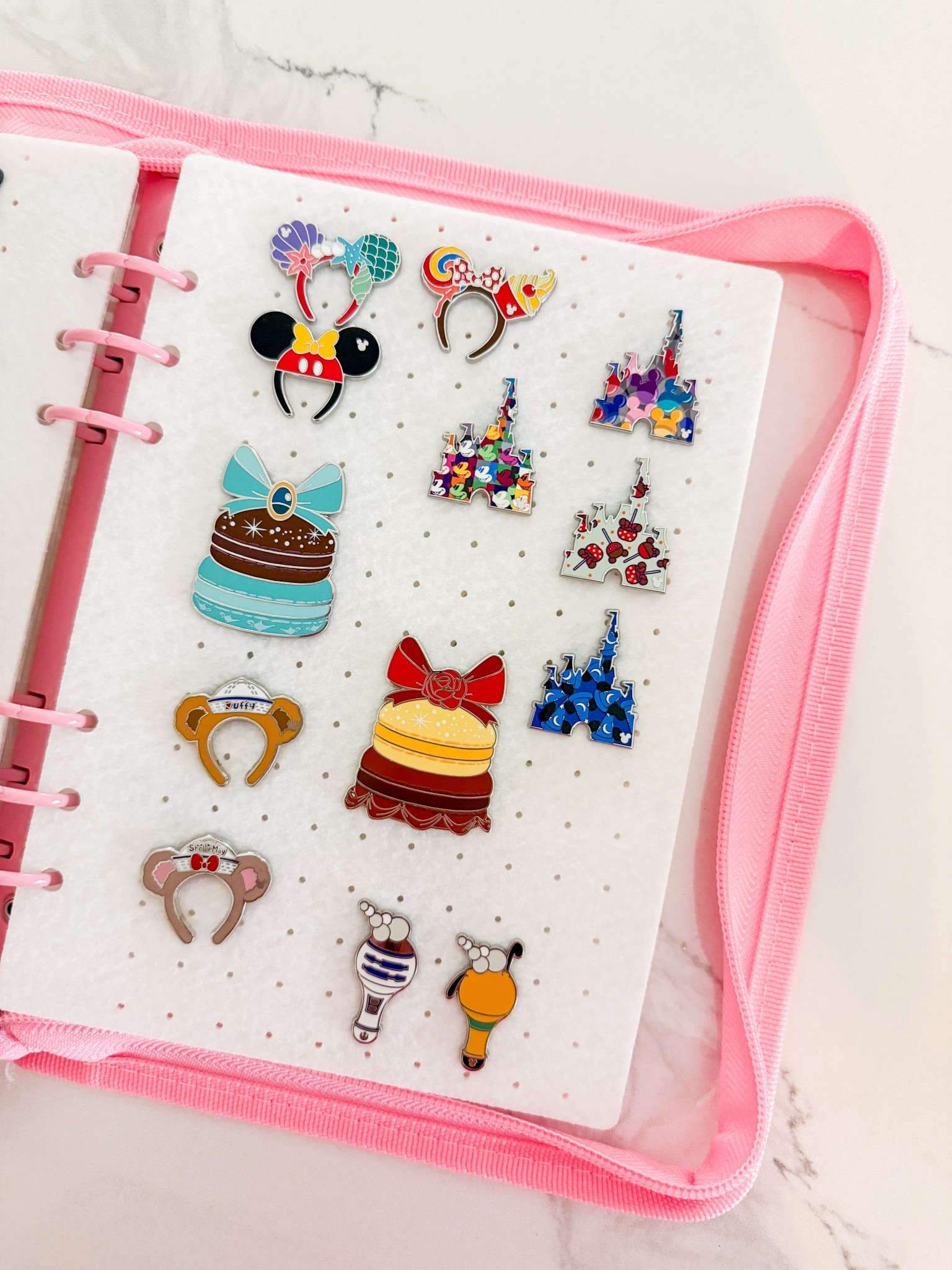 Used this at the parks to hold all my Disney pins for trading! 

