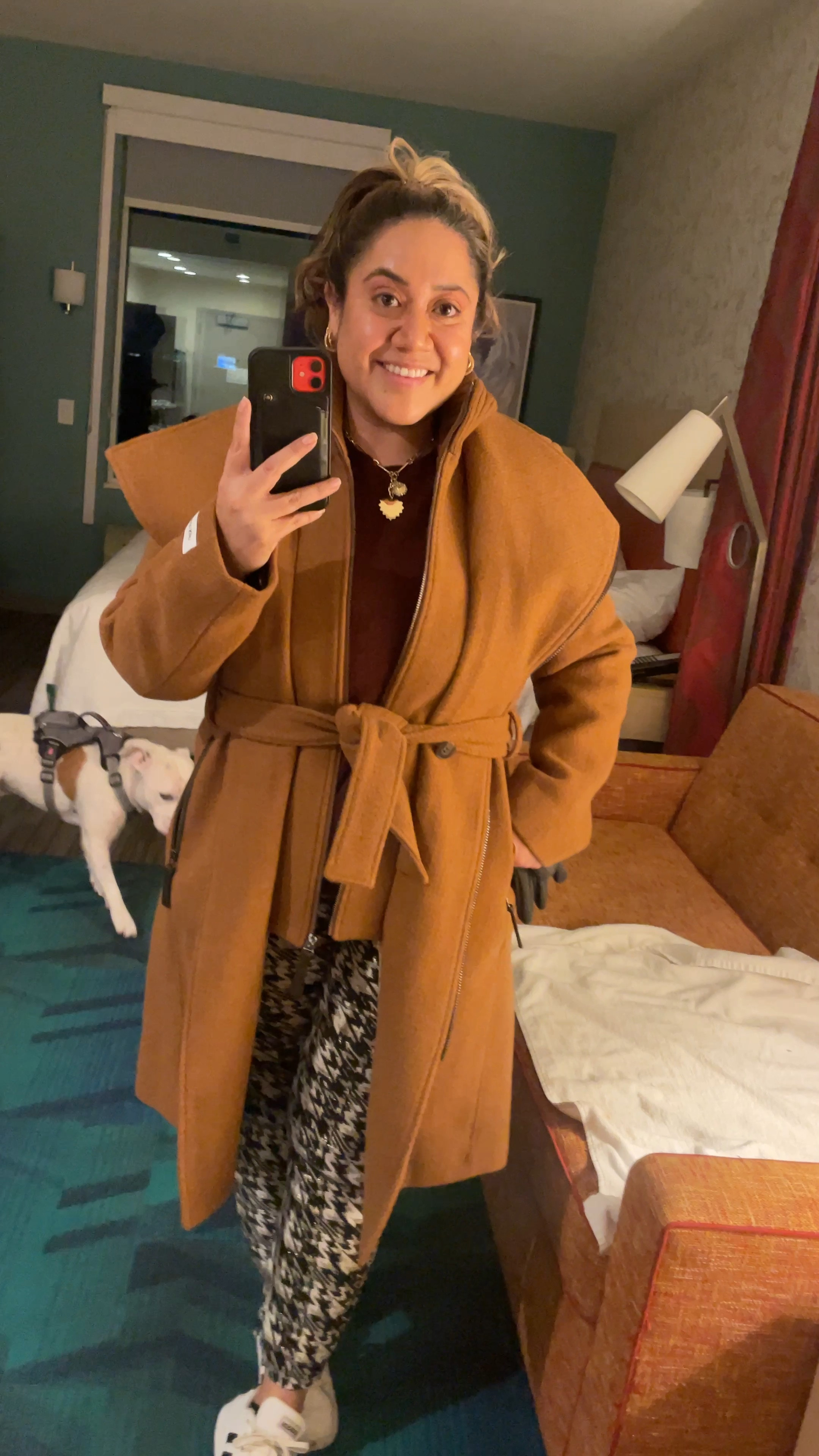 Winter Coat Calvin Klein
Womens Wool Blend Belted Wrap Coat (5 colors & 1 pattern)
Limited time special: 60% off

Neutral color perfect closet staple
Lined
Two zipper pockets at hips
Removable belt